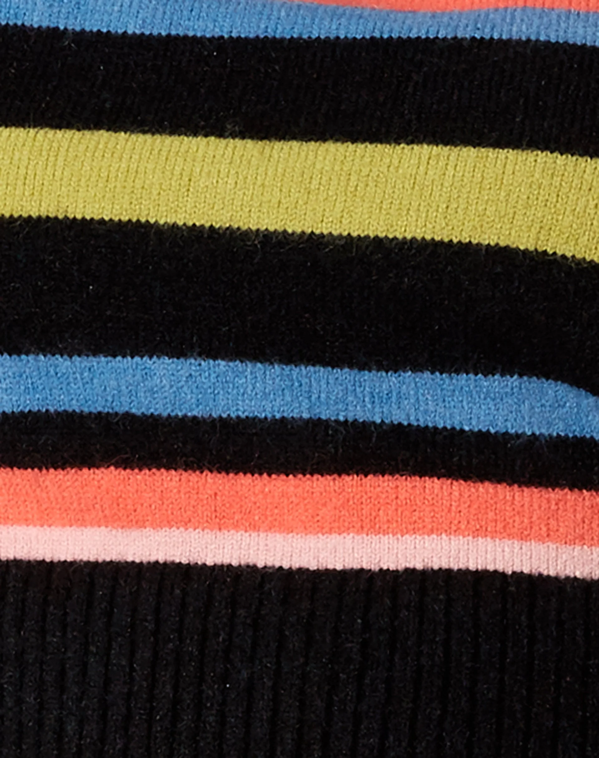 Zutha Pullover aus blauen und schwarzen Multistreifen - Image 8